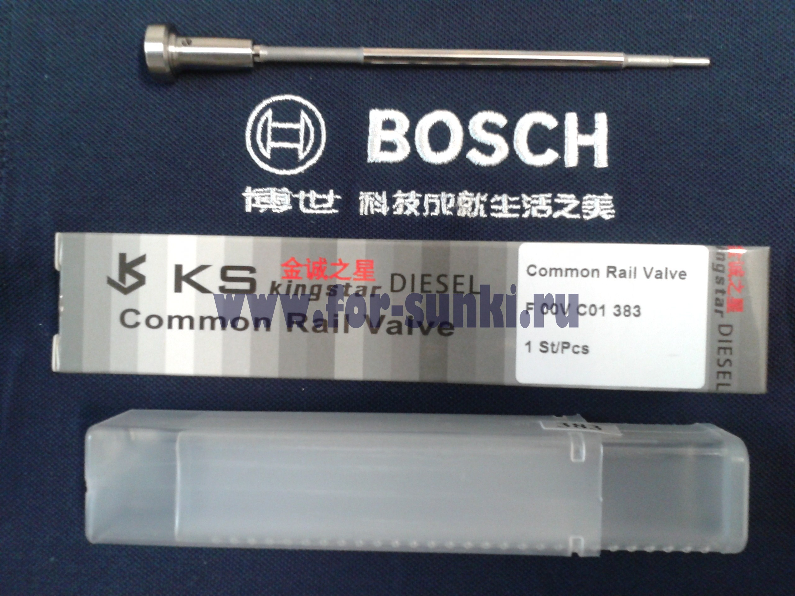 Купить клапан форсунки F00VC01383 Bosch на газель бизнес Cummins 2.8